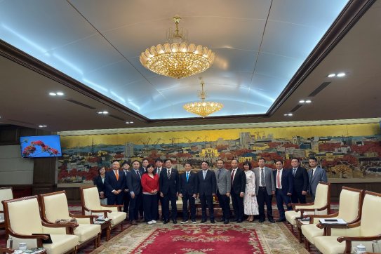 Đoàn Liên minh nghị sỹ hữu nghị thành phố Kobe  đến thăm và làm việc tại thành phố Hải Phòng