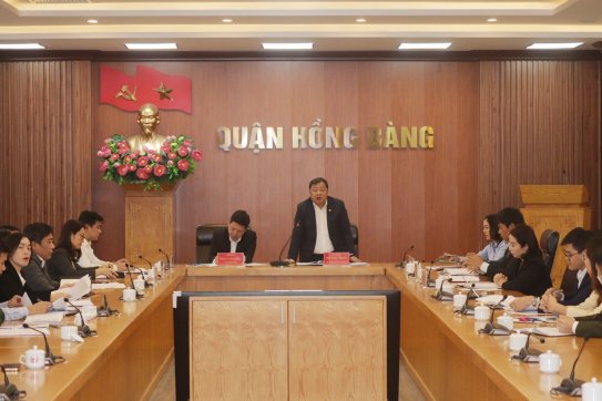 Ban Chỉ đạo 35 quận Hồng Bàng triển khai phương hướng, nhiệm vụ hoạt động năm 2024