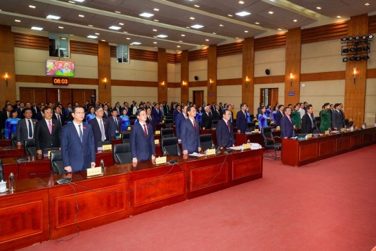 Khai mạc Kỳ họp thứ 13 (kỳ họp thường lệ cuối năm 2023) HĐND thành phố khóa XVI, nhiệm kỳ 2021 - 2026