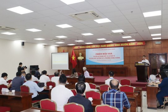 Quận Hồng Bàng đấu giá quyền sử dụng đất đối với 24 lô đất ở tại khu đất Quỳnh Cư 4, phường Hùng Vương