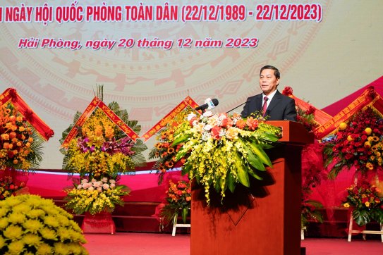 Gặp mặt Kỷ niệm 79 năm Ngày thành lập Quân đội Nhân dân Việt Nam và 34 năm Ngày hội Quốc phòng toàn dân