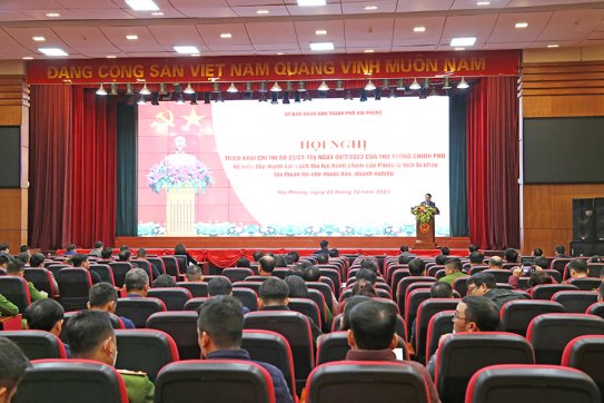 Hội nghị triển khai Chỉ thị số 23/CT-TTg ngày 09/7/2023 của Thủ tướng Chính phủ về đẩy mạnh cải cách thủ tục hành chính cấp Phiếu lý lịch tư pháp