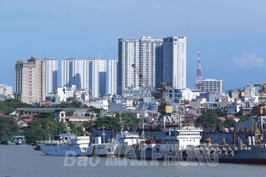 Construction progress of Haiphong’s new political – administrative Center