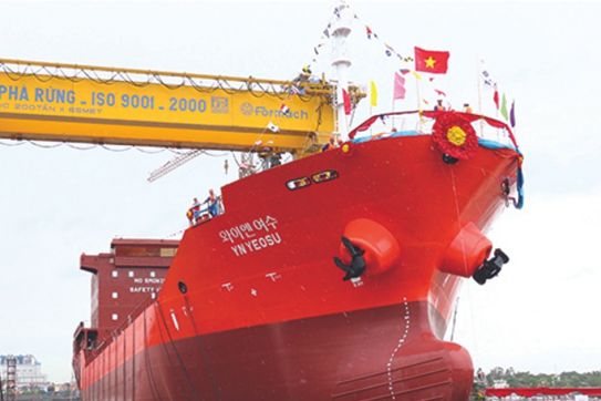 Hai phong shipbuilding industry with new development opportunities