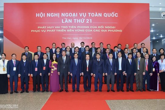 Hội nghị ngoại vụ lần thứ 21: Vì sự phát triển xanh và bền vững của địa phương