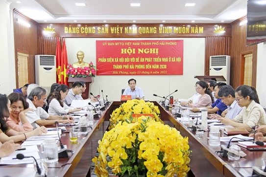 Phản biện xã hội dự thảo Đề án phát triển nhà ở xã hội thành phố Hải Phòng đến năm 2030