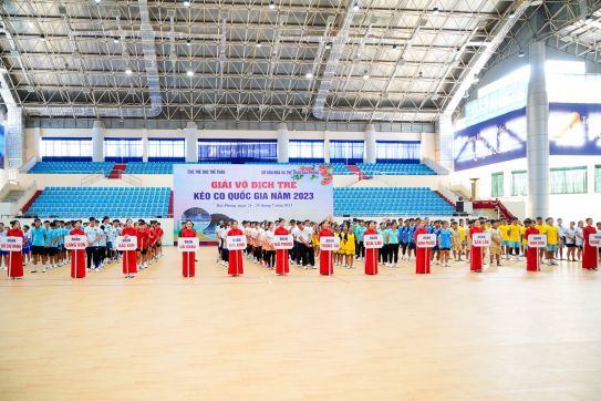 Khai mạc Giải vô địch trẻ Kéo co toàn quốc năm 2023