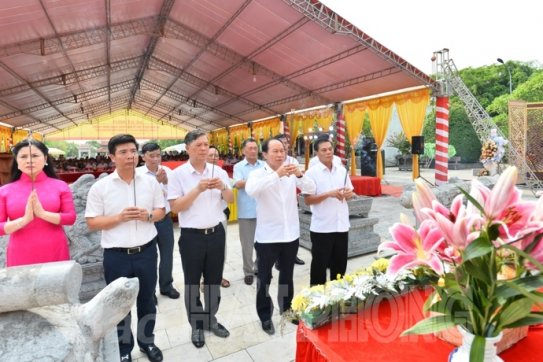 Huyện Kiến Thụy: Kỷ niệm 496 năm Ngày Thái tổ Mạc Đăng Dung đăng quang