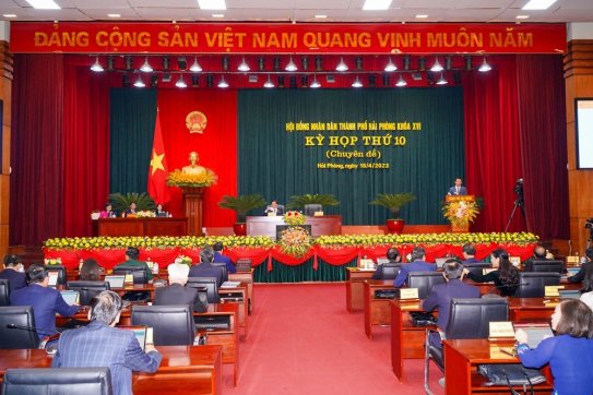 Quyết định về việc triệu tập Kỳ họp thứ 11 (kỳ họp thường lệ giữa năm 2023) HĐND thành phố khóa XVI (nhiệm kỳ 2021 - 2026)