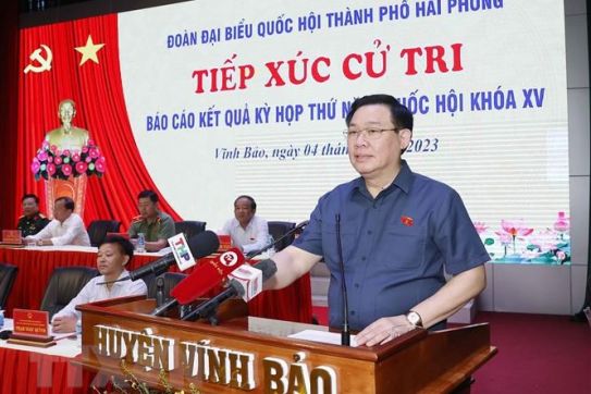 Chủ tịch Quốc hội: Hải Phòng cần tập trung thêm các sản phẩm OCOP