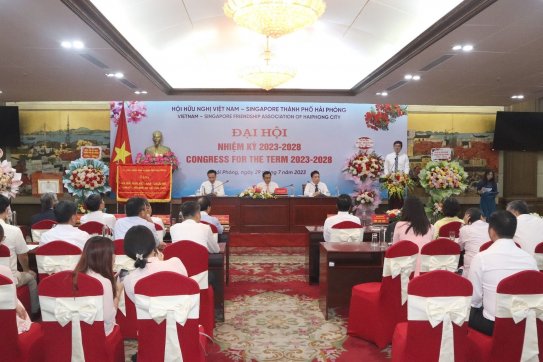 Đại hội Hội hữu nghị Việt Nam - Singapore thành phố Hải Phòng, nhiệm kỳ 2023-2028