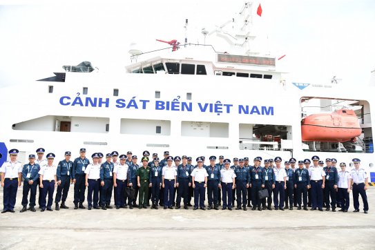 Giao lưu sĩ quan trẻ Cảnh sát biển Việt Nam và Cảnh sát biển Trung Quốc tại Hải Phòng