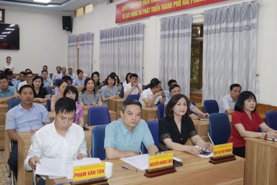 Quận Lê Chân: ký kết giao ước thi đua trong hoạt động HĐND quận, phường