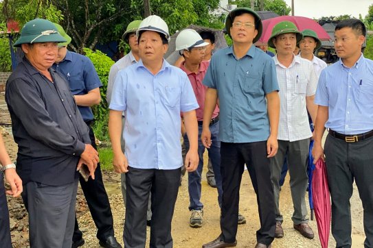 Huyện Kiến Thụy tập trung đôn đốc các nhà thầu thi công bám sát kế hoạch, đẩy nhanh tiến độ xây dựng