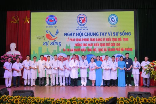 Hơn 1.200 người đăng ký hiến tặng mô tạng tại Bệnh viện Hữu nghị Việt Tiệp