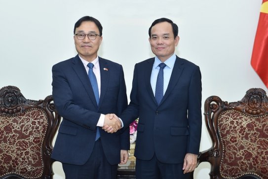 Phó Thủ tướng mong Đại sứ Hàn Quốc thúc đẩy LG sớm xây dựng Trung tâm NCPT tại Hải Phòng