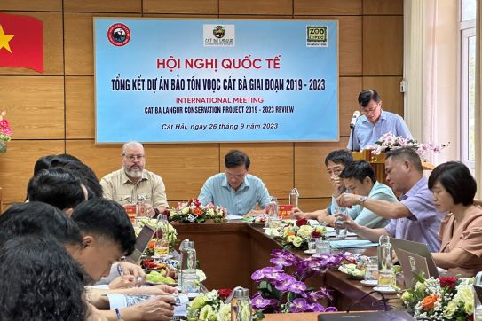 Hội nghị Tổng kết “Dự án Bảo tồn Voọc Cát Bà  giai đoạn 2019 - 2023
