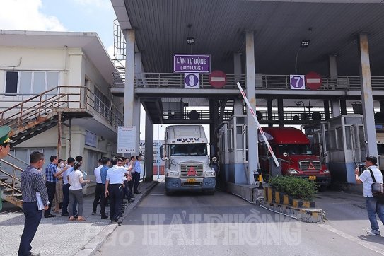 Từ 1-3-2023: Cảng Hải Phòng triển khai hệ thống giao nhận container tự động tất cả tác nghiệp tại chi nhánh Cảng Tân Vũ