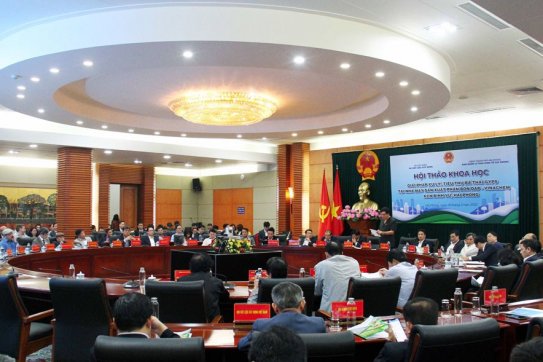 Hội thảo khoa học “Giải pháp xử lý, tiêu thụ bã gyps tại Nhà máy sản xuất phân bón DAP - Vinachem, KCN Đình Vũ, Hải Phòng”