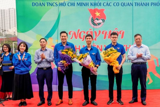 Sôi nổi các hoạt động tại Ngày hội “Thanh niên vui khoẻ” của Đoàn Thanh niên Khối các cơ quan thành phố