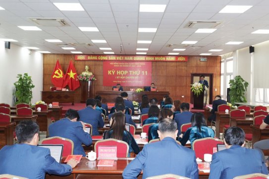 Kỳ họp thứ 11 (chuyên đề) HĐND quận Hồng Bàng: Xem xét, cho ý kiến về việc tổ chức lại Văn phòng HĐND và UBND quận