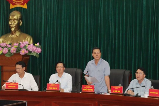Thống nhất nội dung trình Kỳ họp thứ 10 (kỳ họp chuyên đề) HĐND thành phố khóa XVI (nhiệm kỳ 2021 - 2026)