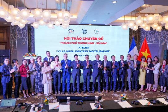 Hội thảo “Thành phố thông minh – số hóa”  trong khuôn khổ Hội nghị hợp tác giữa các địa phương Việt Nam – Pháp lần thứ 13