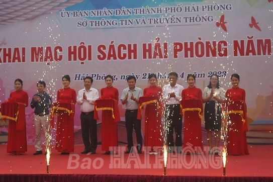Hội Sách Hải Phòng năm 2023: Trưng bày hơn 10.000 đầu sách