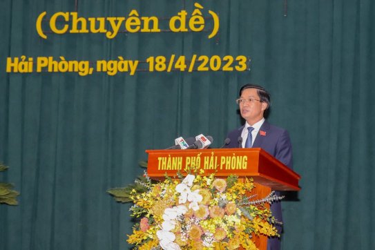 Thông qua 12 Nghị quyết tại Kỳ họp thứ 10 (kỳ họp chuyên đề) HĐND thành phố khóa XVI , nhiệm kỳ 2021 - 2026
