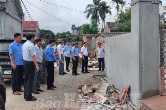 Huyện Vĩnh Bảo: Tập trung giải phóng mặt bằng thực hiện các dự án nông thôn mới kiểu mẫu trên địa bàn