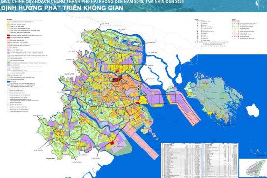 Hải Phòng sẽ phát triển theo cấu trúc “Hai vành đai - Ba hành lang - Ba trung tâm và các đô thị vệ tinh”