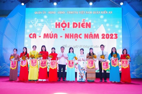 Quận Kiến An khai mạc Hội diễn Ca – Múa – Nhạc năm 2023
