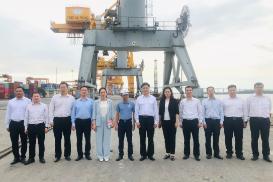 Đoàn đại biểu thành phố Nam Ninh thăm và làm việc tại Hải Phòng   