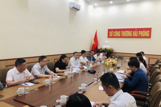 Sở Công Thương tiếp và làm việc với Đoàn đại biểu thành phố Nam Ninh