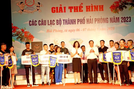  Giải Thể hình các Câu lạc bộ thành phố Hải Phòng năm 2023 diễn ra thành công tốt đẹp