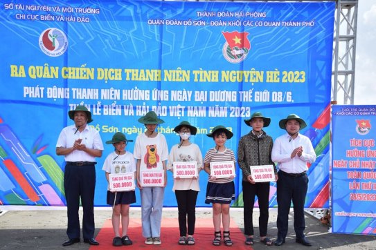 Ra quân Chiến dịch Thanh niên tình nguyện Hè và phát động thanh niên hưởng ứng Ngày Đại dương thế giới 8/6, Tuần lễ Biển và Hải đảo Việt Nam năm 2023