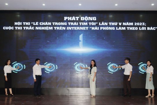 Quận ủy Lê Chân triển khai kế hoạch tổ chức Hội thi “Lê Chân trong trái tim tôi” lần thứ V năm 2023