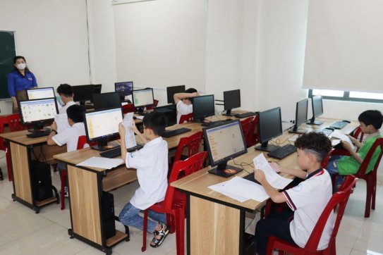 Hơn 100 thí sinh tham gia Hội thi Tin học trẻ thành phố Hải Phòng năm học 2022 - 2023