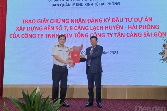 Hải Phòng: Đón hàng chục nghìn tỷ đồng vốn đầu tư mới