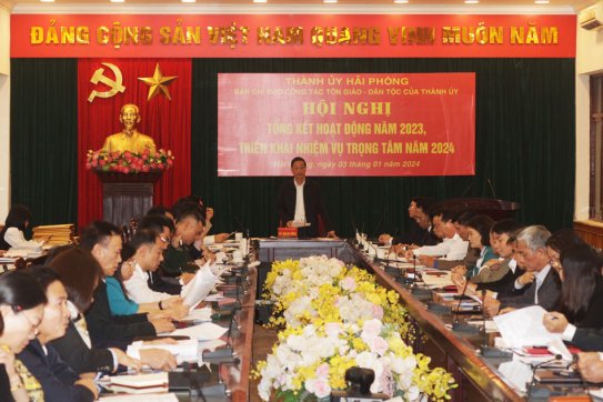 Tổng kết hoạt động công tác Tôn giáo - Dân tộc năm 2023