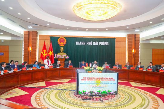 Đoàn đại biểu cấp cao Cơ quan Giám sát hành chính Ai Cập thăm và làm việc tại Hải Phòng