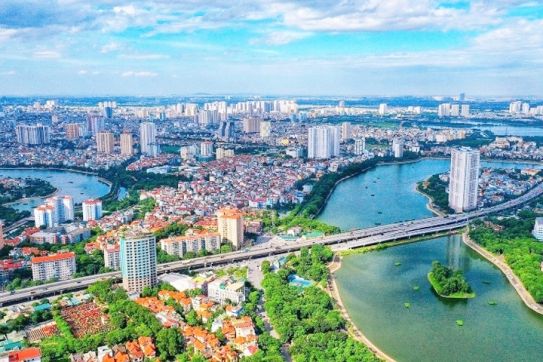 Chú trọng phát triển các đô thị hai bên bờ sông Hồng