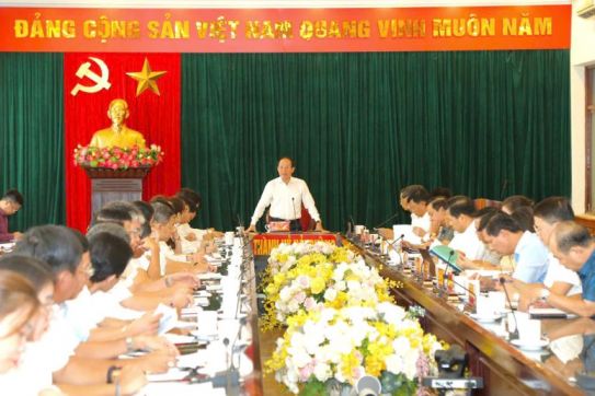 Đồng chí Bí thư Thành uỷ Lê Tiến Châu làm việc với Đảng uỷ khối Doanh nghiệp Hải Phòng: Bảo đảm phát huy vai trò lãnh đạo của Đảng trong doanh nghiệp