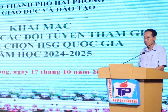 Khai mạc tập huấn các đội tuyển tham gia Kỳ thi chọn học sinh giỏi quốc gia năm học 2024-2025