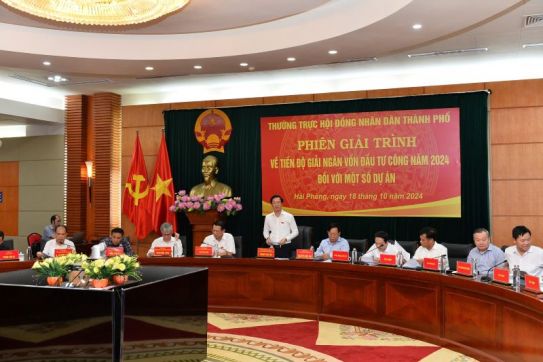 Đẩy nhanh tiến độ giải ngân vốn đầu tư công năm 2024 đối với một số dự án