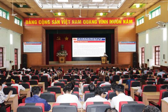 Hội nghị tập huấn trang bị kiến thức, kỹ năng về tổ chức Đại hội Đảng bộ các cấp, nhiệm kỳ 2025 - 2030