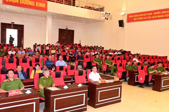 Quận Dương Kinh triển khai Kế hoạch nắm tình hình ANTT tại cấp cơ sở