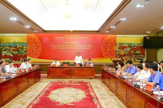 Hội thảo: “Tăng cường chấp hành pháp luật tố tụng hành chính và thi hành án hành chính”