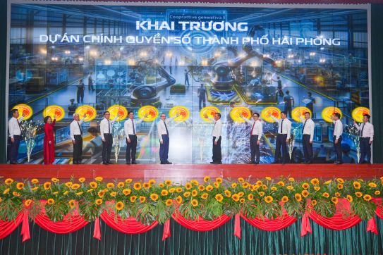 Khai trương Dự án Chính quyền số thành phố Hải Phòng - một trong những dự án quan trọng trong phát triển kinh tế số, xã hội số