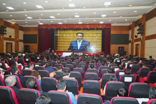 Hội nghị trực tuyến toàn quốc quán triệt, triển khai tổng kết việc thực hiện Nghị quyết số 18-NQ/TW của Ban Chấp hành Trung ương Đảng khóa XII